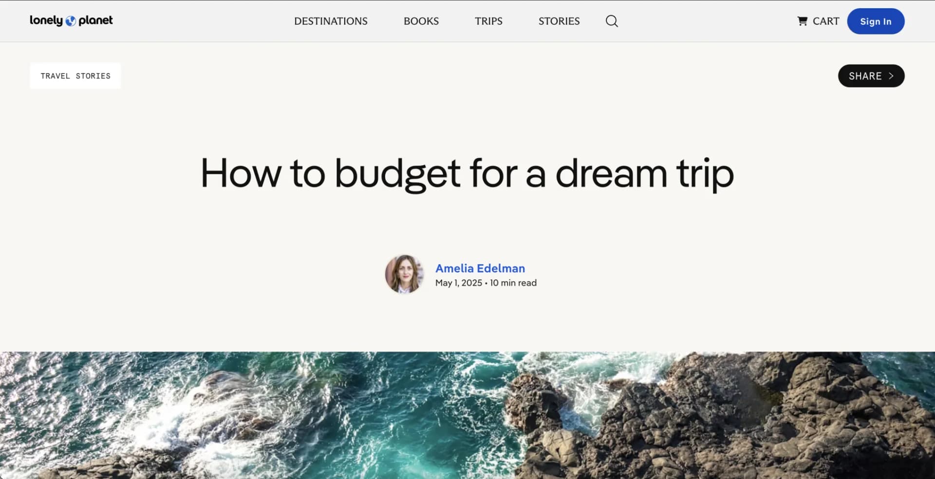 Lonely Planet: How to budget for a dream trip